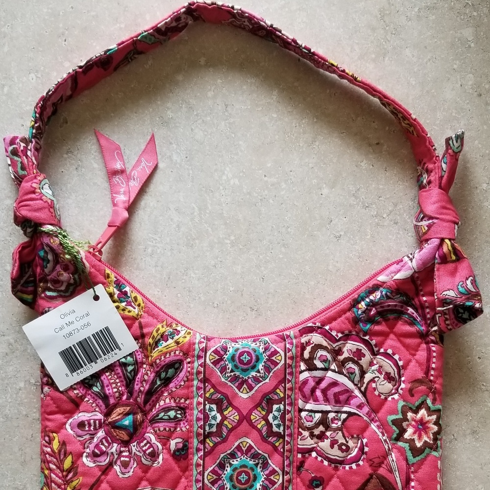 Coral Paisley Vera Bradley Purse